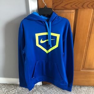 Nike Dri Fit baseball hoodie